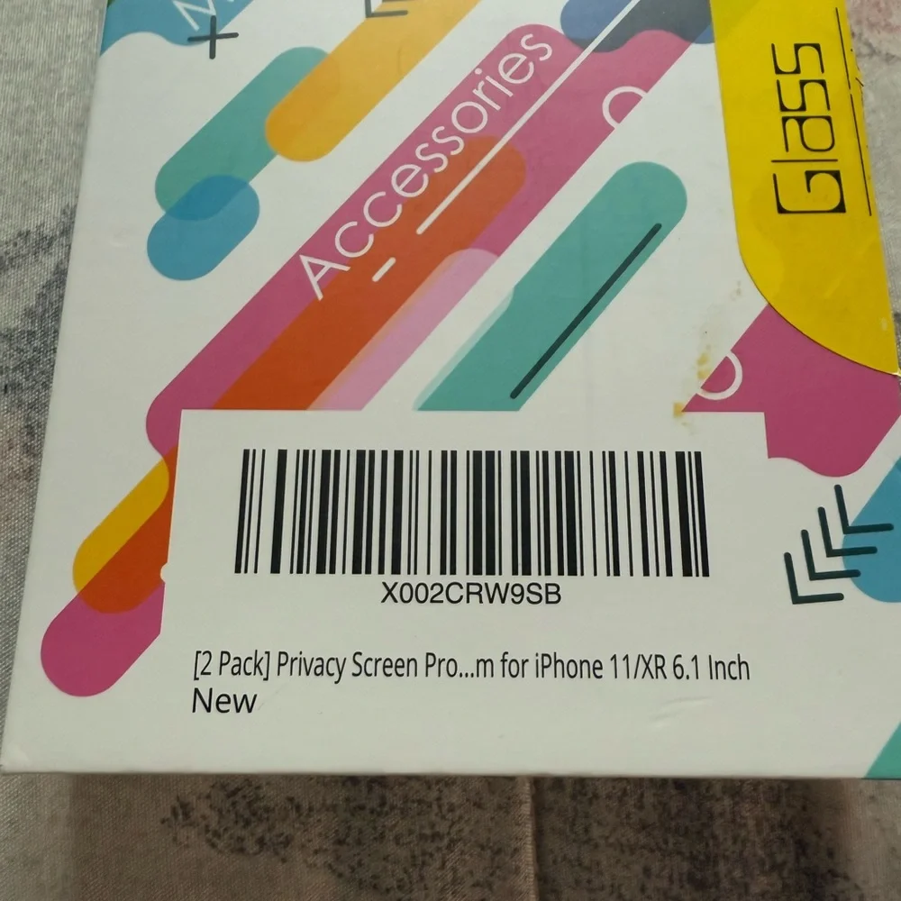 Privacy Screen Protector for iPhone 11/XR - 6.1 Inch (2 Pack)
